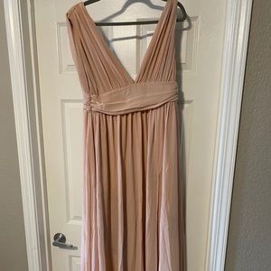 Lulus rose pink dress